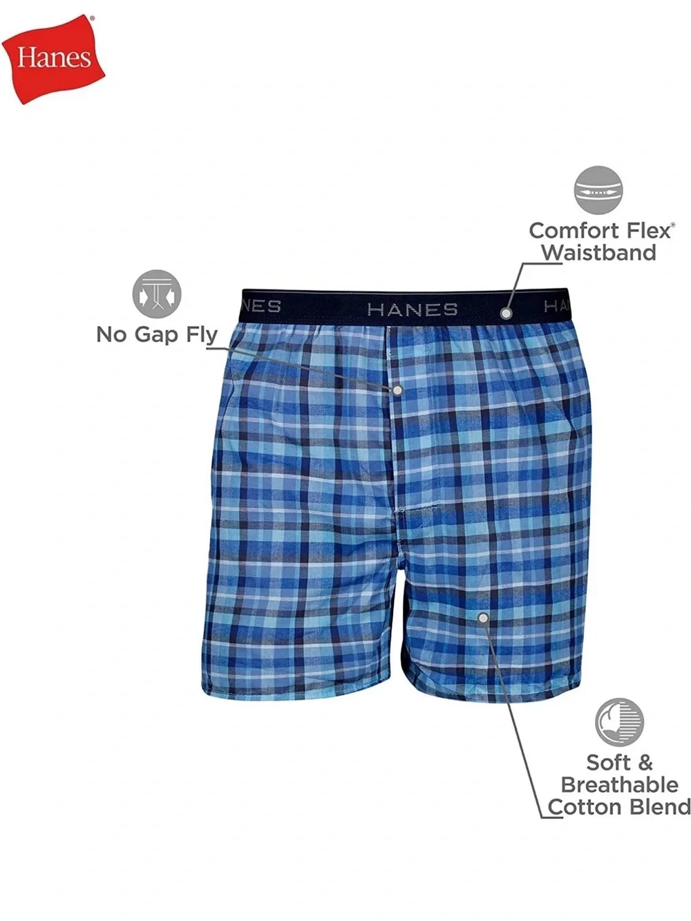 Hanes men’s boxers